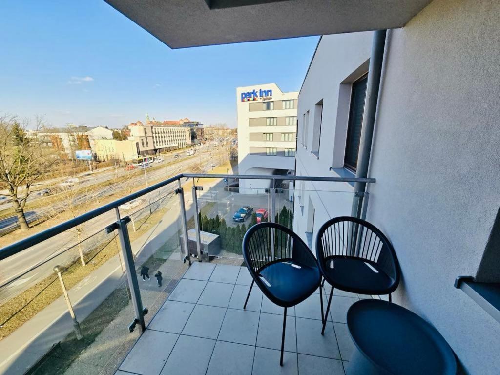 Apartament Z Widokiem Na Wawel W Centrum Miasta Cracovie Extérieur photo